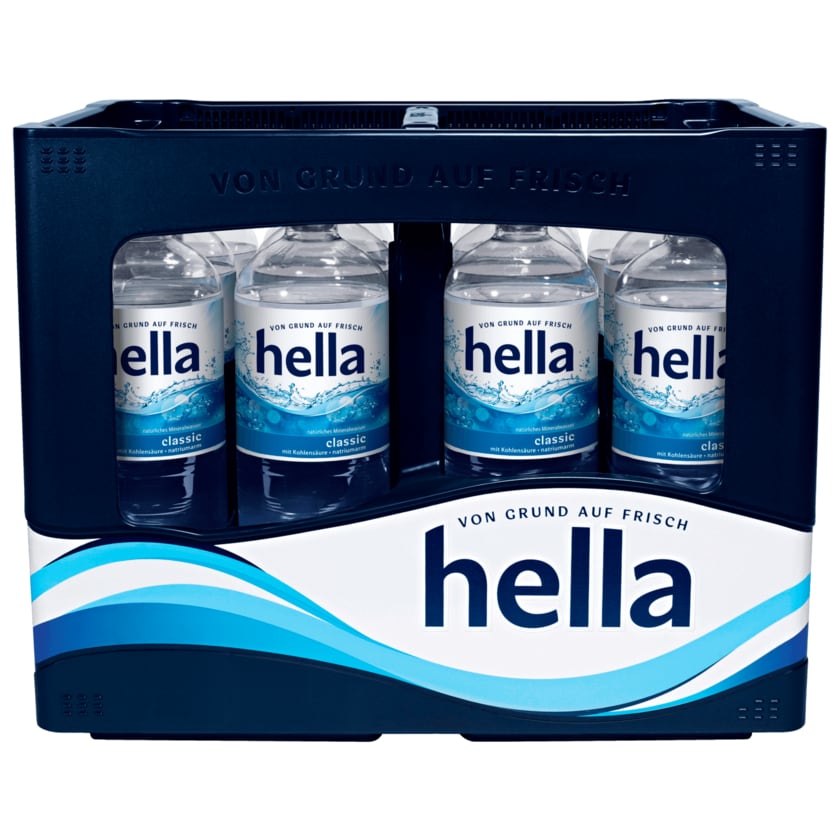 Hella Mineralwasser Classic 12x1l